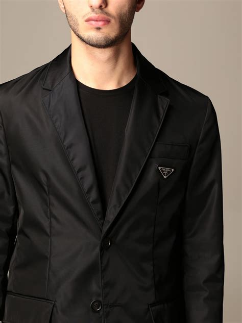 prada men blazer|Men's Jackets And Coats .